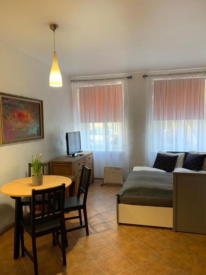 Old Studio Apartment Vilnius Bagian luar foto